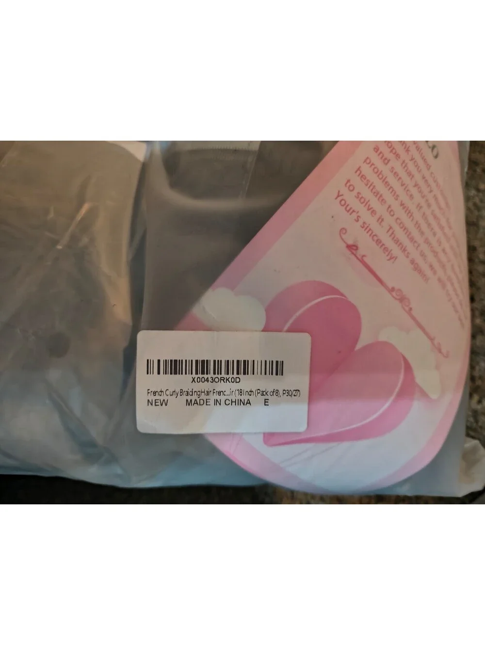 French Curly Braiding Hair French Curls Bouncy Braiding Hair Synthetic Hair ]